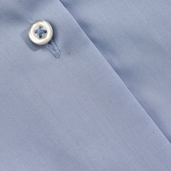 Ladies Mechanical Stretch Shirt Light Blue