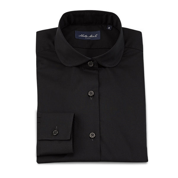 Ladies Mechanical Stretch Shirt Black