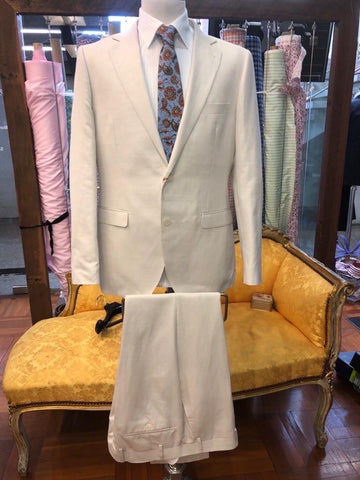 Men’s Phoenix Beige Linen Suit