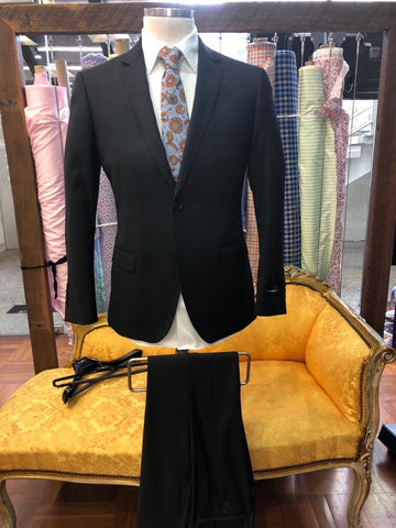 Men’s Maurice Black Twill Suit
